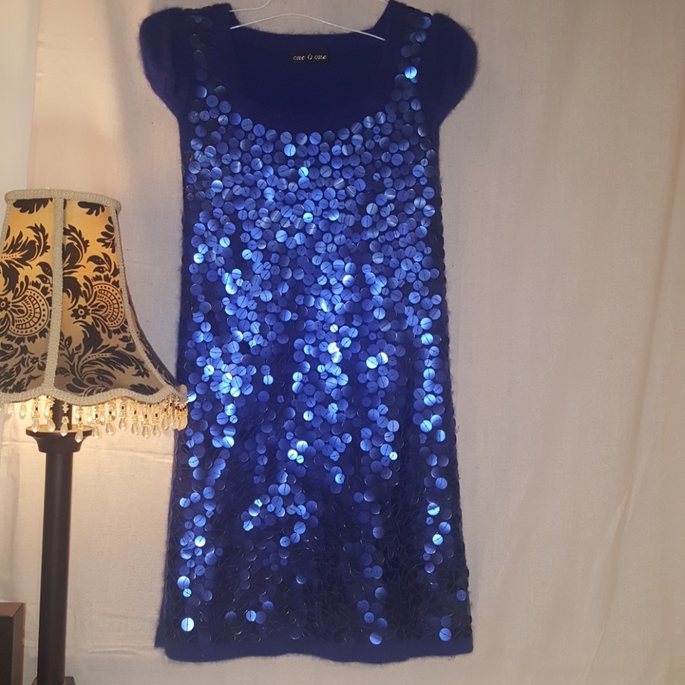 Sparkling knit Dress